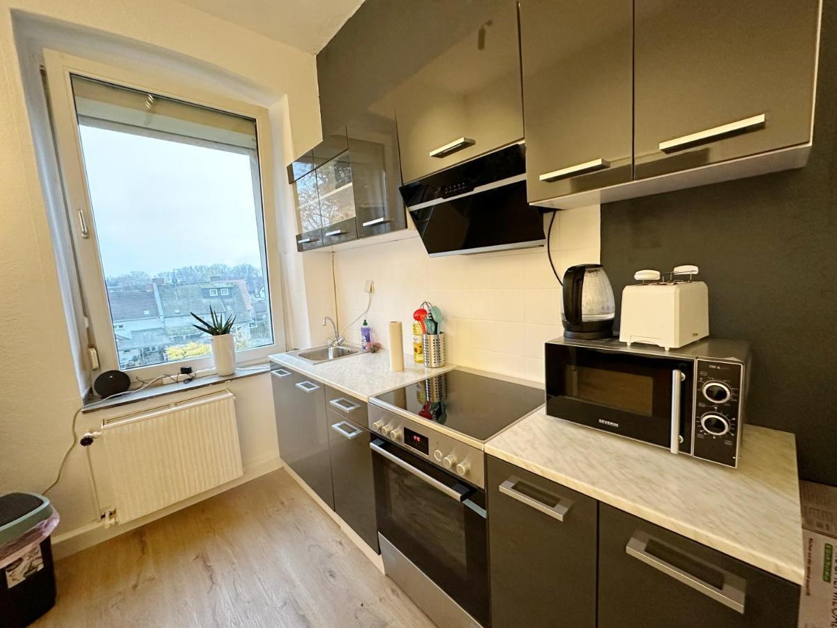 Igo Apartment 2 Schlafenzimmer Mit Waschmaschine Trockner Haustier Rheinufer 5Min Netflix Disney Plus 17-6 Duisburg Exterior foto