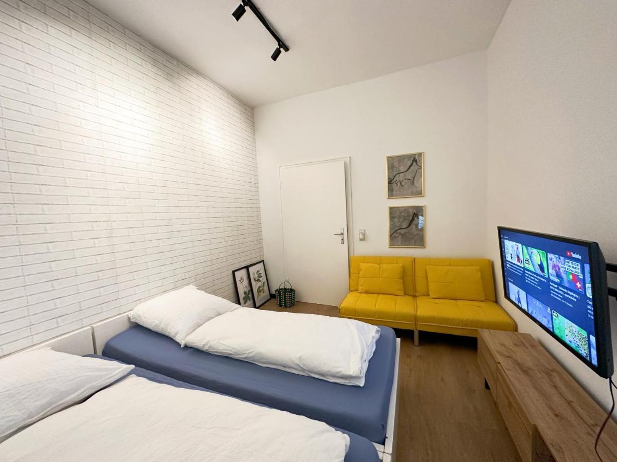 Igo Apartment 2 Schlafenzimmer Mit Waschmaschine Trockner Haustier Rheinufer 5Min Netflix Disney Plus 17-6 Duisburg Exterior foto